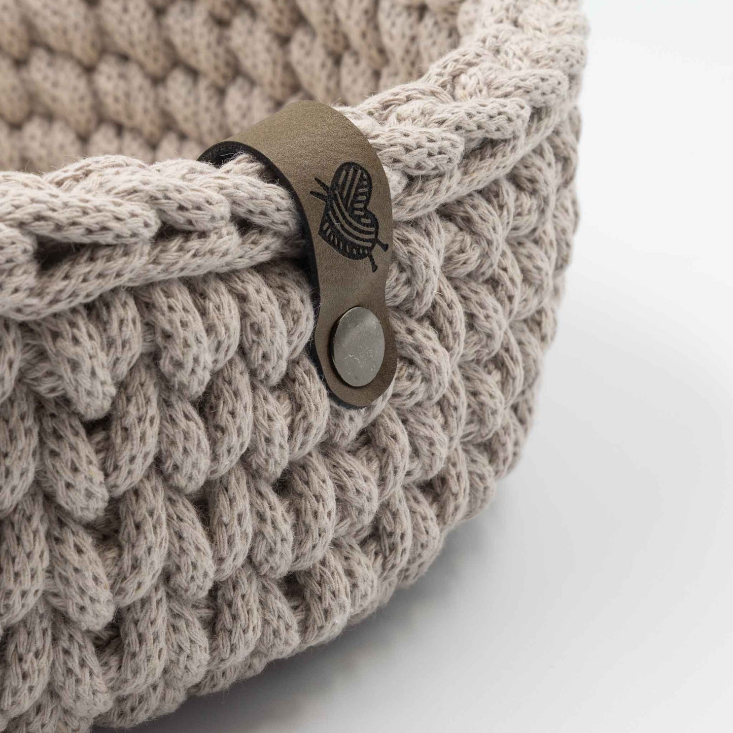 CROCHET BASKET pearl