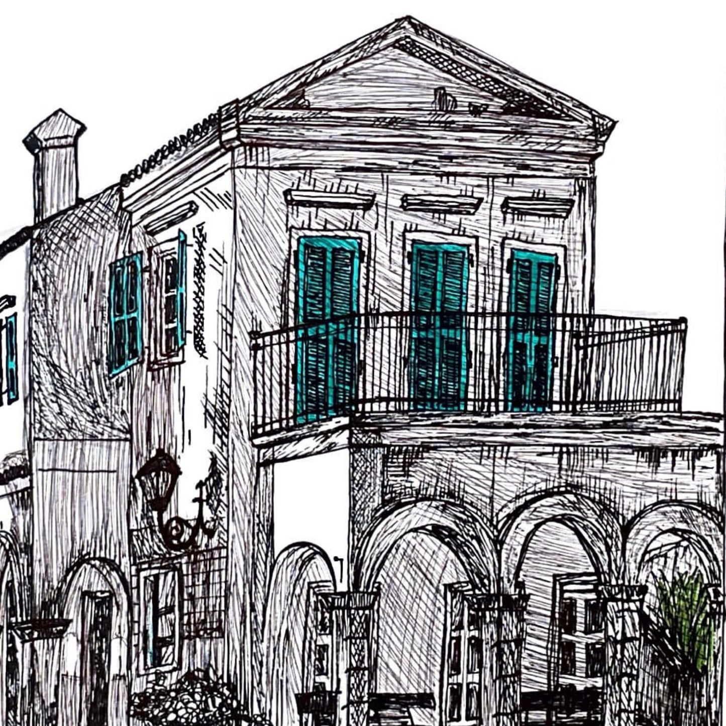 DANILIA building poster