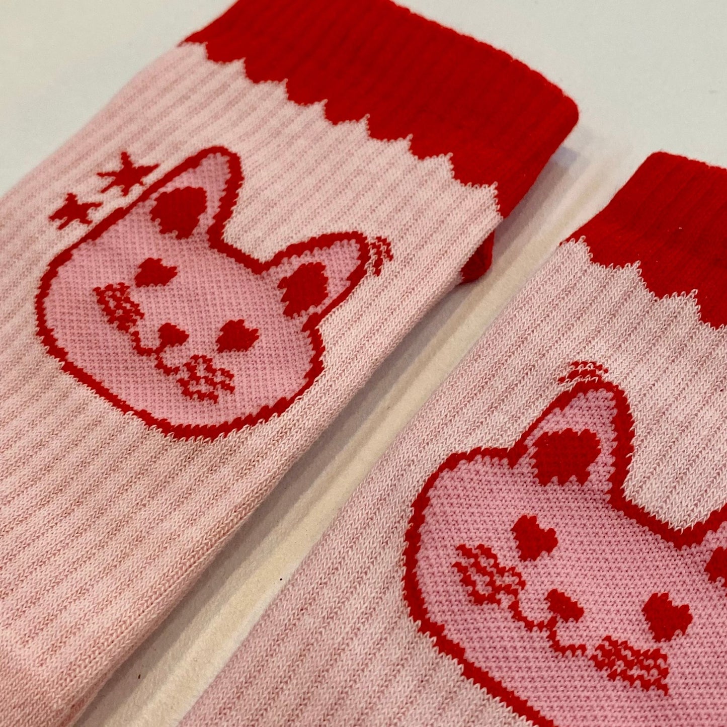 ITS MEOW OR NEVER socks