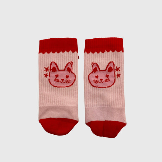 ITS MEOW OR NEVER socks