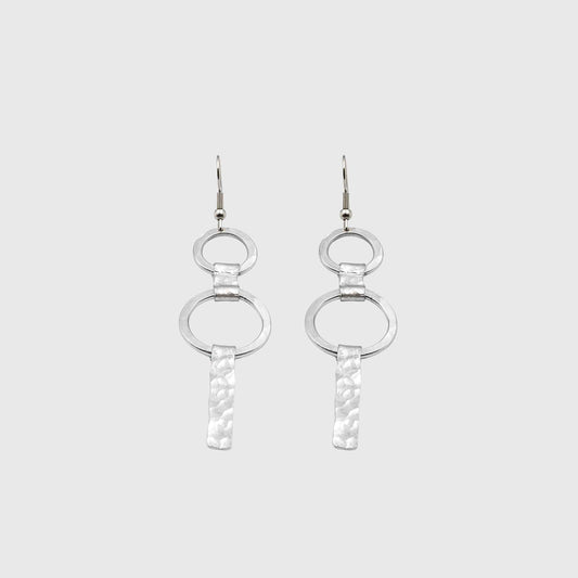 LINE & CIRCLE earrings