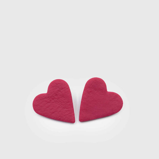 AMOR earrings raspberry