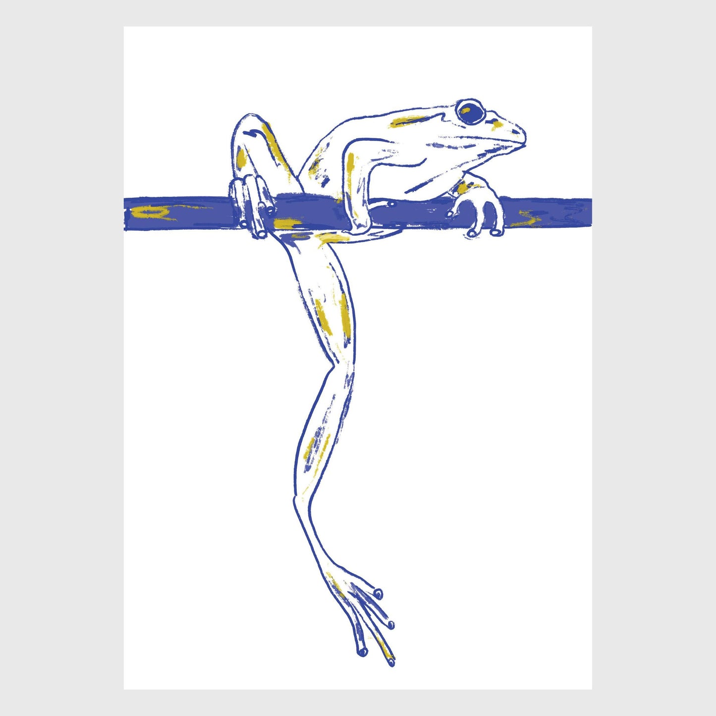 BIG FOOT FROG poster
