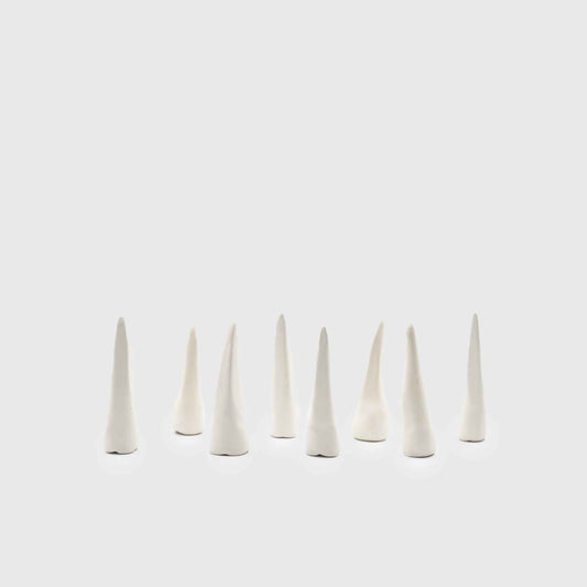 IVORY Teeth charm/ring holder