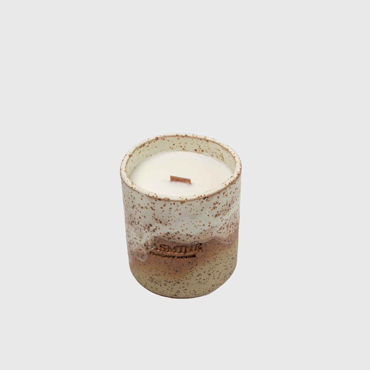 VANILLIA CANDLE ceramic container