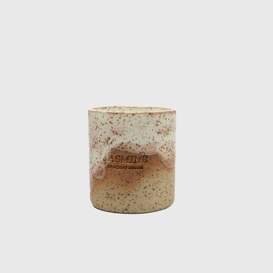 VANILLIA CANDLE ceramic container