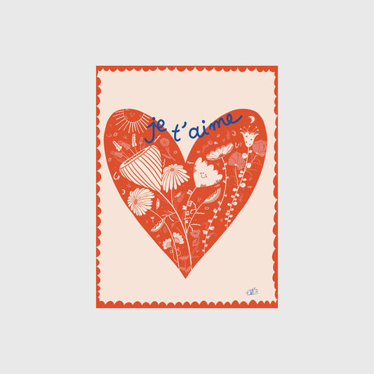 JE T'AIME poster