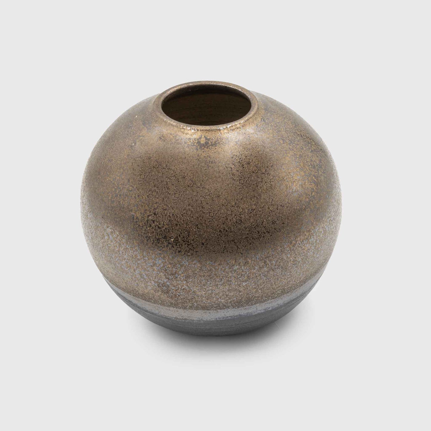 MK12 BRONZE BALL vase