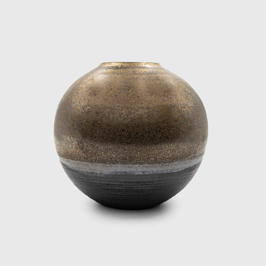 MK12 BRONZE BALL vase