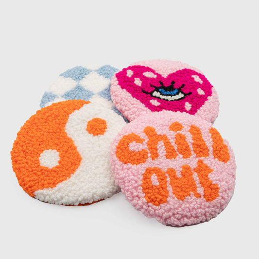 HAPPY MUG RUGS coaster/set