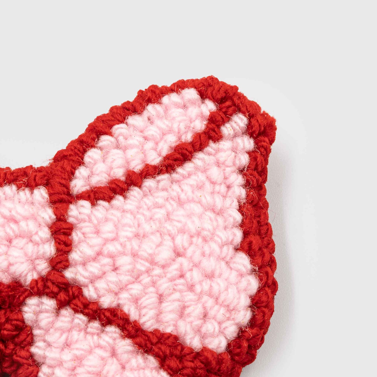 BOW hair clip pink