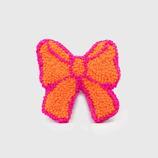 BOW hair clip pink