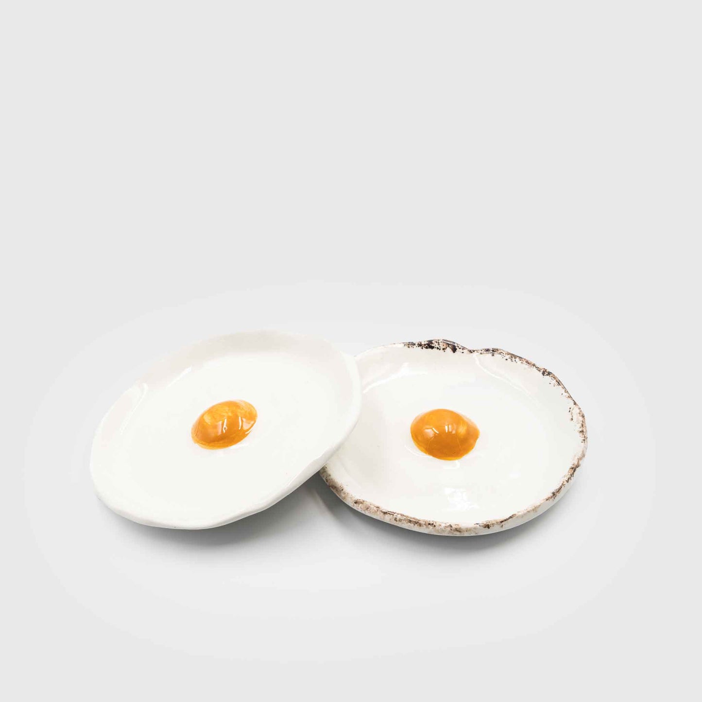 EGG WHITE WITH BURN plate