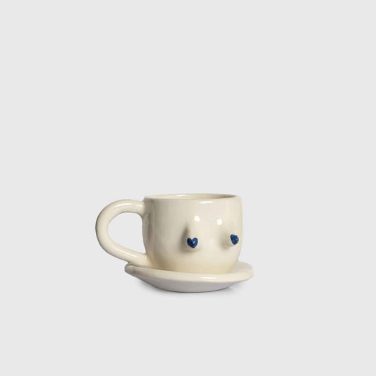 BOOB ESPRESSO BLUE NIPPLES mug