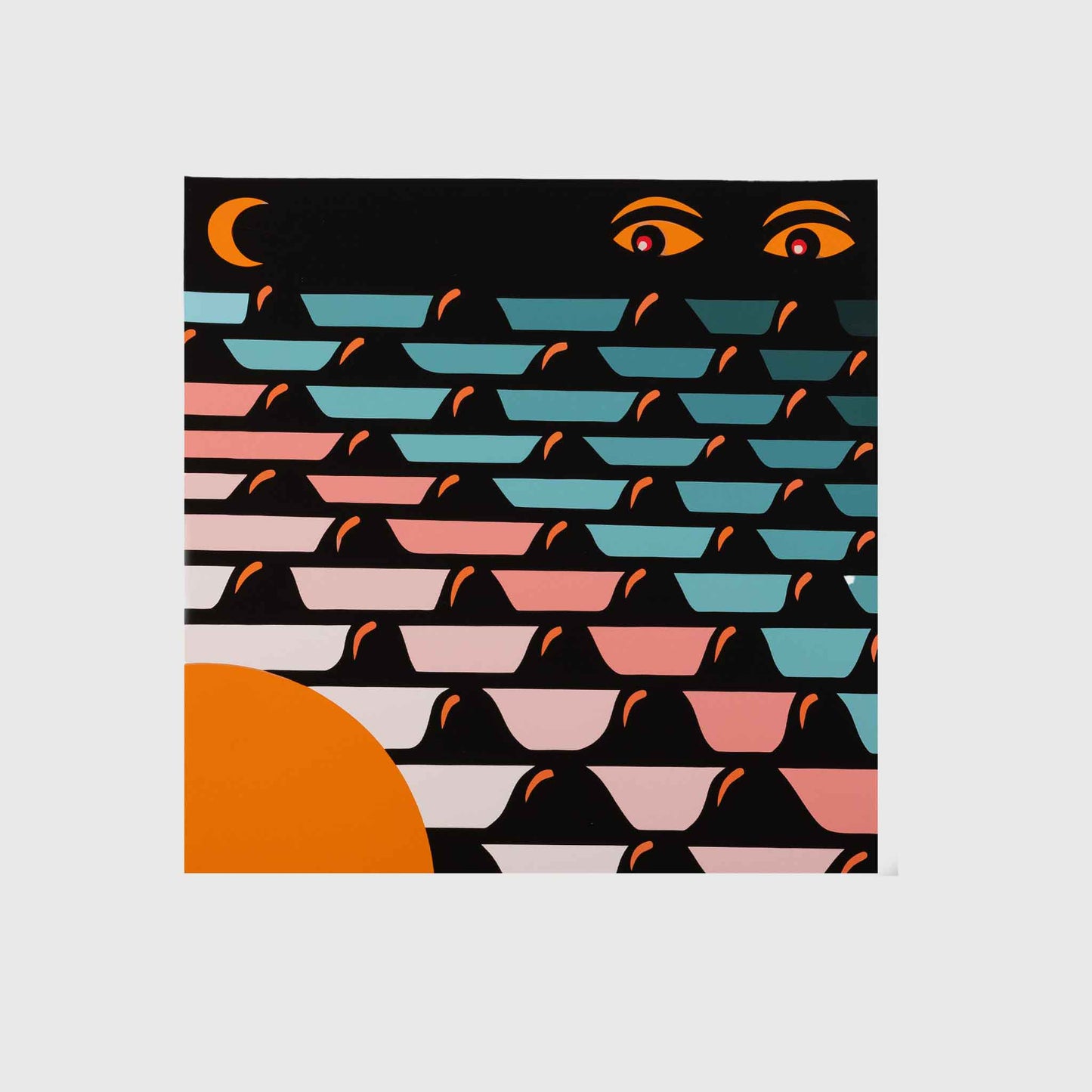 SHALLOW BREATHING, COUNTING WAVES poster