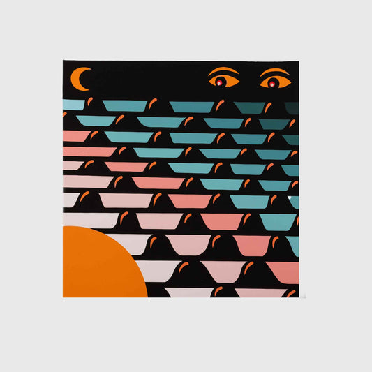 SHALLOW BREATHING, COUNTING WAVES poster