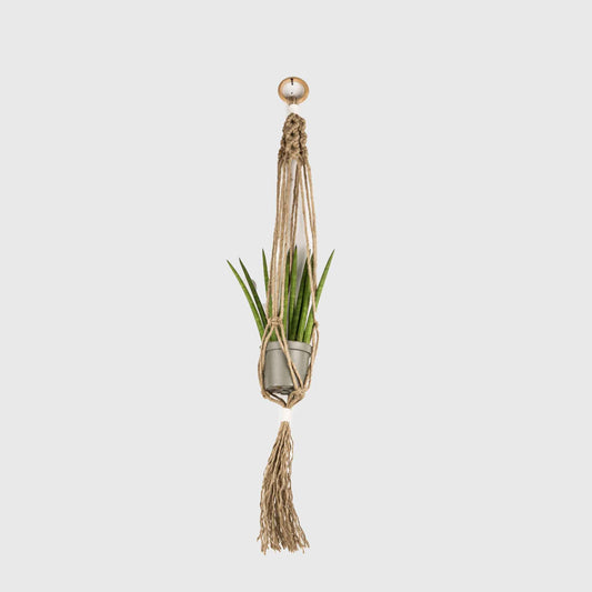 HANGING WOVEN PLANTER macrame