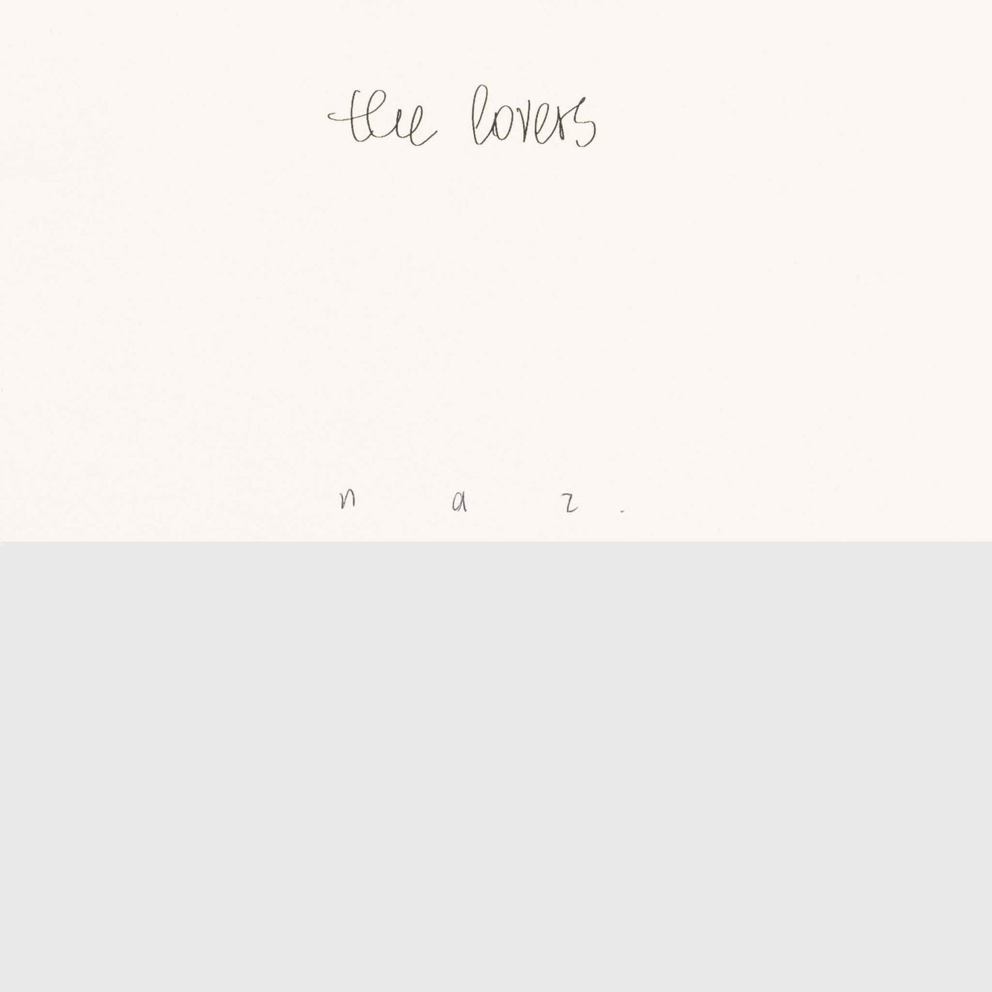 THE LOVERS poster