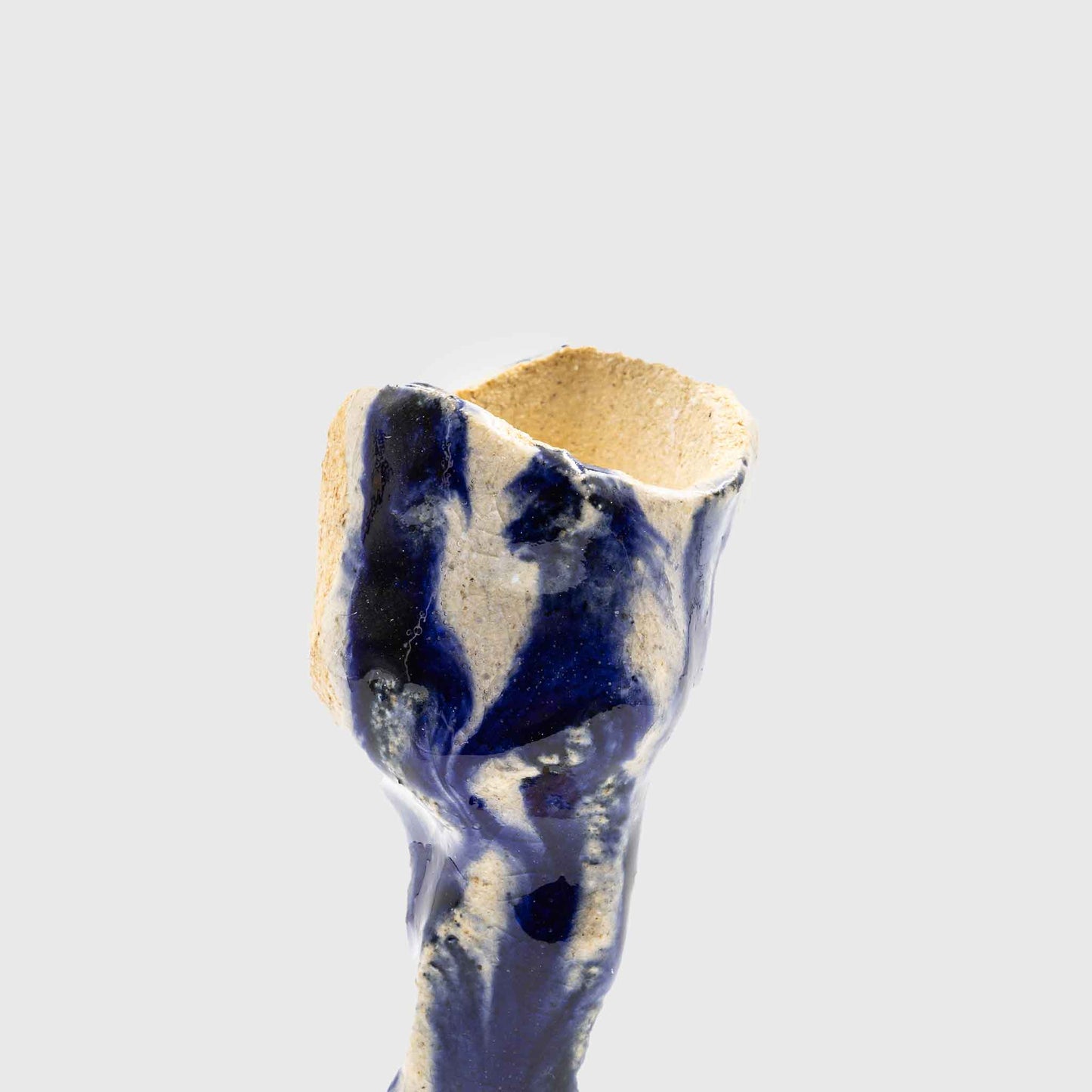 MELTING BLUES candle holder